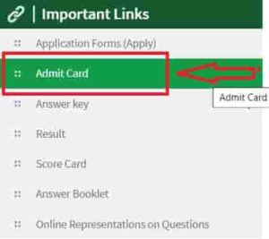 JSSC ANM Admit Card