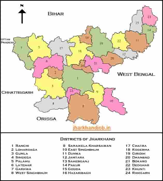 Jharkhand Job District Wise