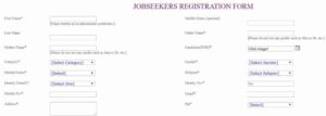 Delhi Job Fair Online Registration
