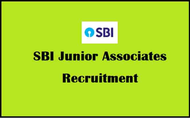 SBI Junior Associates Bharti 2021