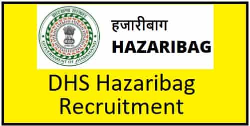 Hazaribag DHS Recruitment