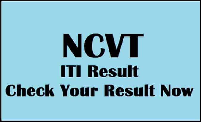 NCVT ITI Result