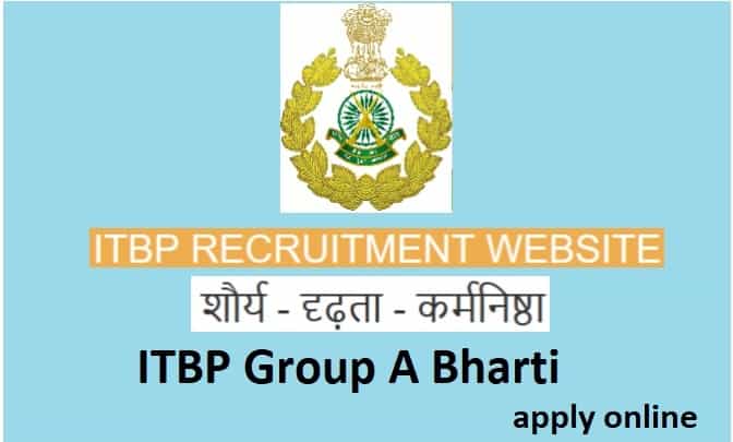 ITBP Group A Bharti 2021