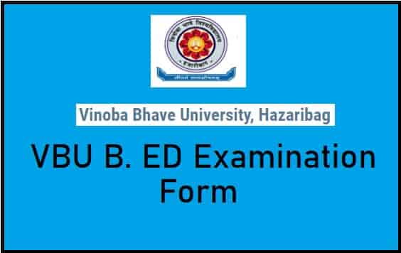 VBU B. ED. Exam Form