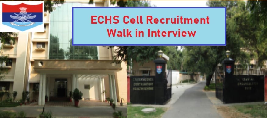 ECHS Cell Recruitment 2022