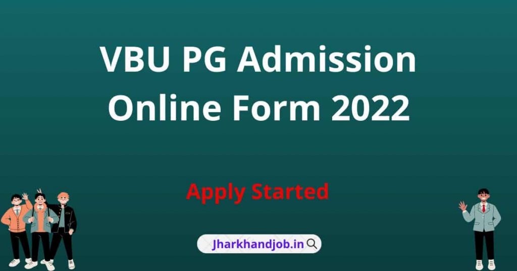 VBU PG Admission Online Form 2022