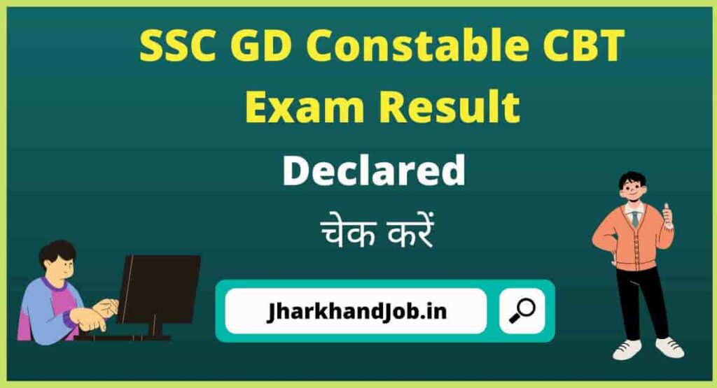 SSC GD Constable CBT Exam Result 2023