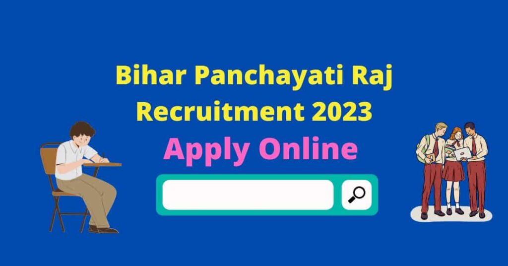 Bihar Panchayati Raj Vacancy Link